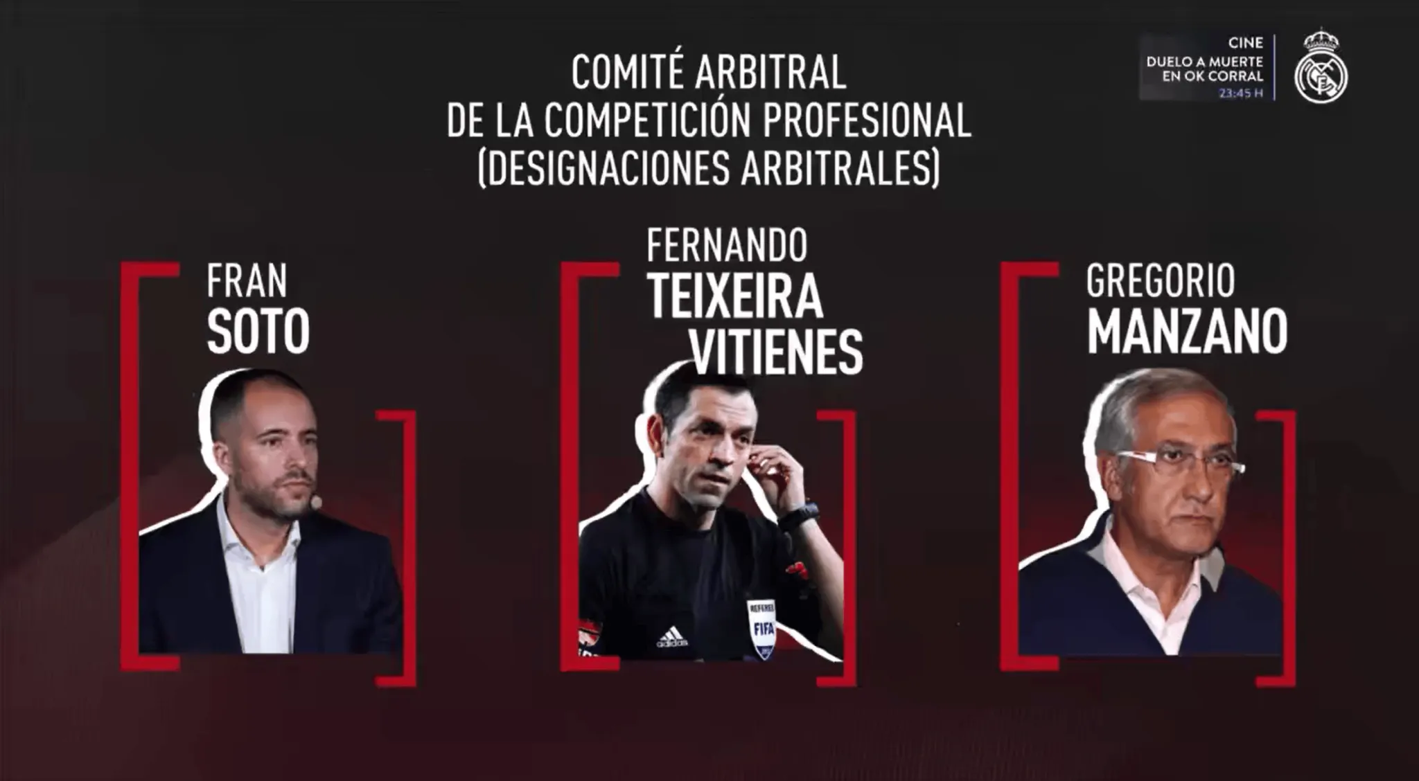 开云体育入口-皇马TV：西裁委指派裁判的3位负责人都有过对皇马的不利言行